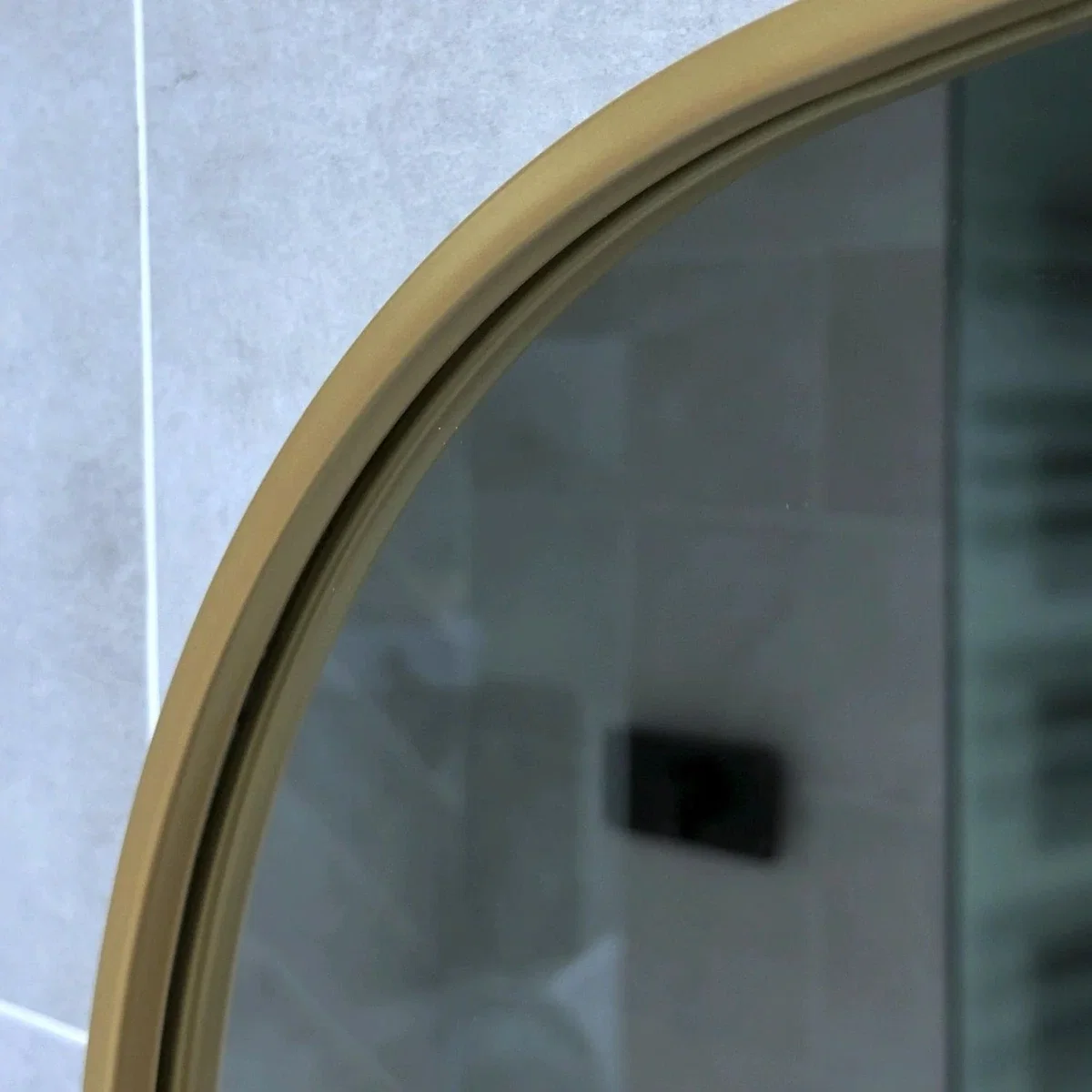 Yoko - Gold Metal Gentle Arch Mirror - 150cm x 60cm – image 6