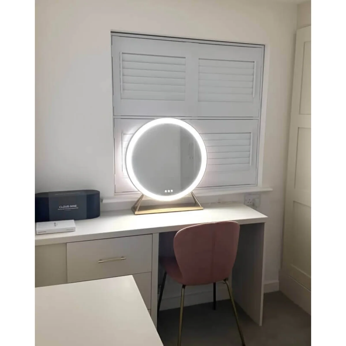 Anne Round Hollywood Mirror Gold 60x67CM – image 12