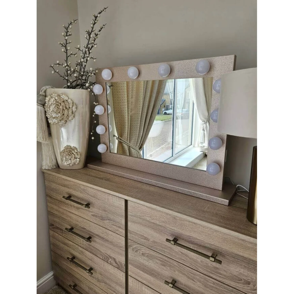 Jolie Gold Hollywood Mirror 80 x 60cm β image 6
