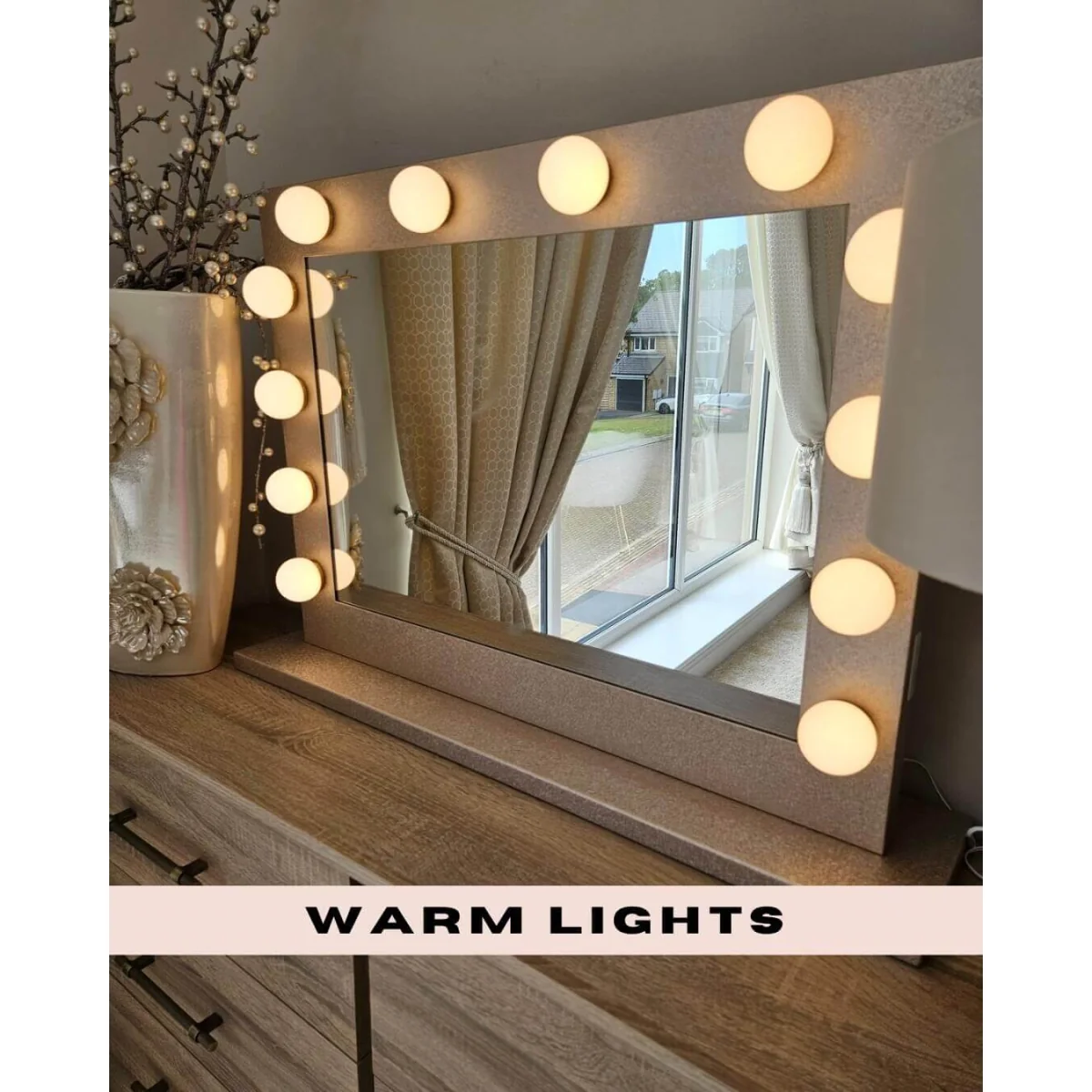 Jolie Gold Hollywood Mirror 80 x 60cm β image 8