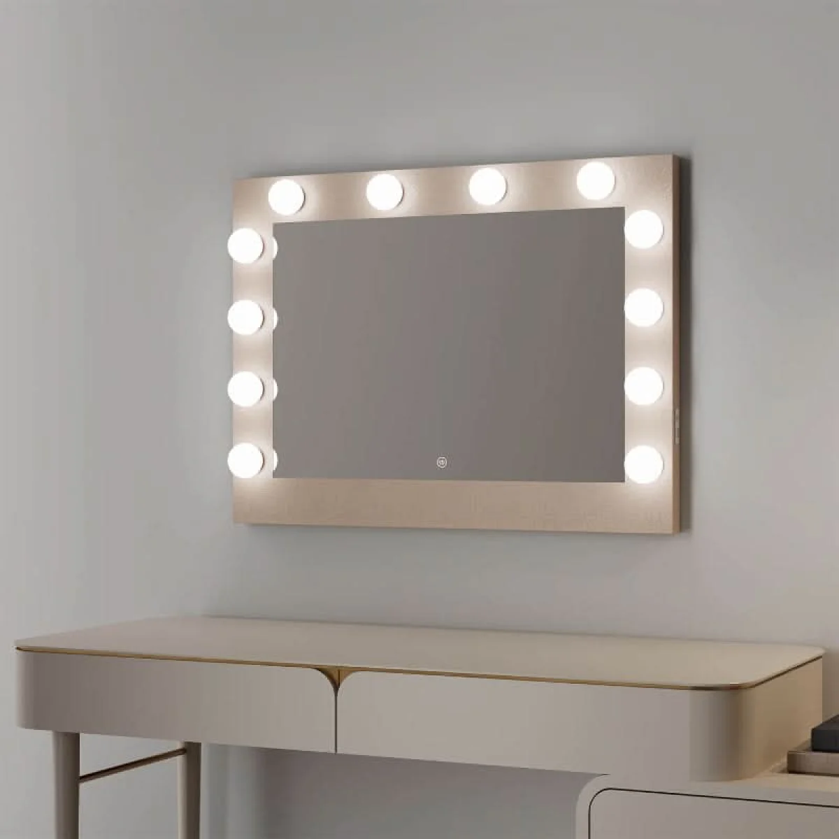 Jolie Gold Hollywood Mirror 80 x 60cm β image 10