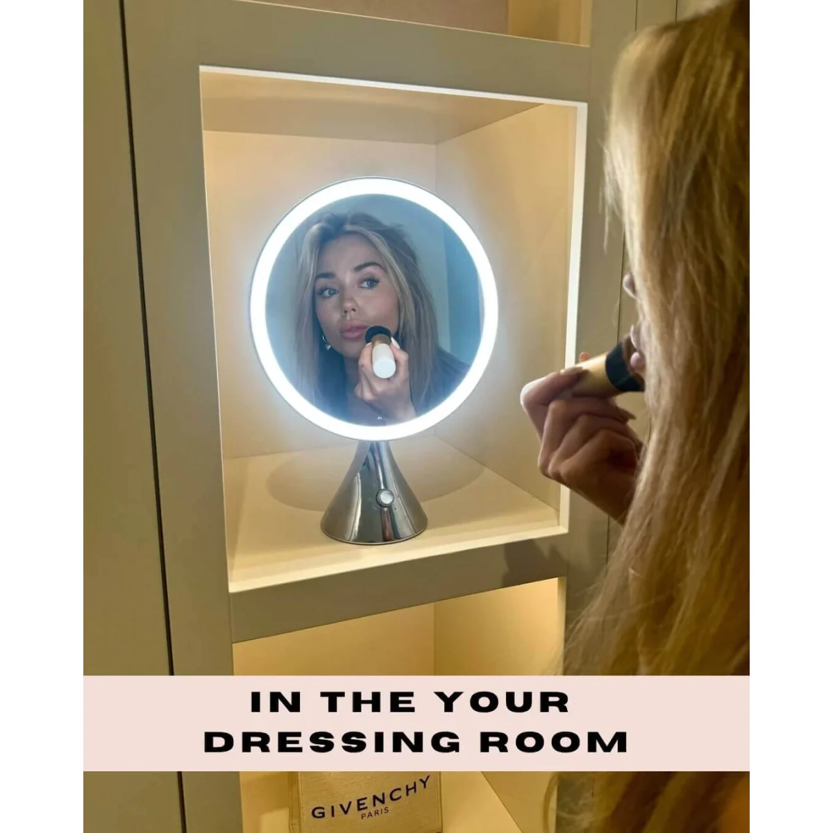 LumiGlam Pro Cosmetic Vanity Mirror in Chrome – image 14