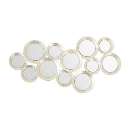 Silver Finish Wall Mirror – image 1