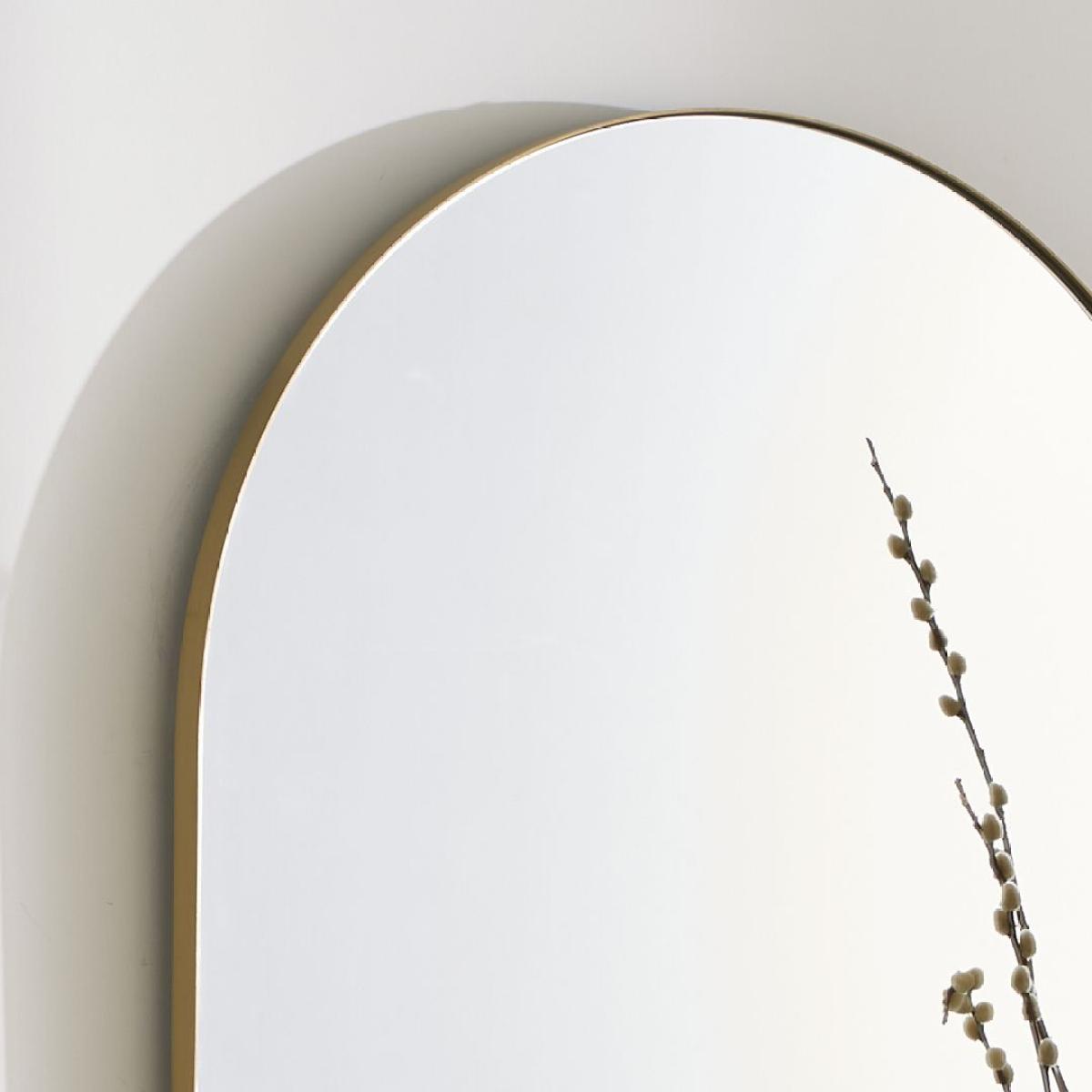 Stoob Champagne Oval Mirror – image 3