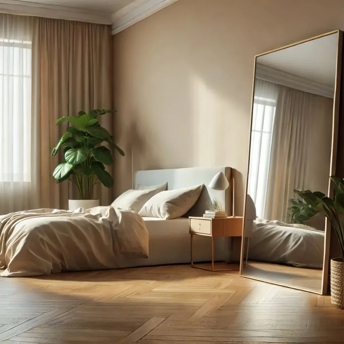 Takara - Full Length Gold Metal Rectangle Mirror - 180cm x 90cm – image 6