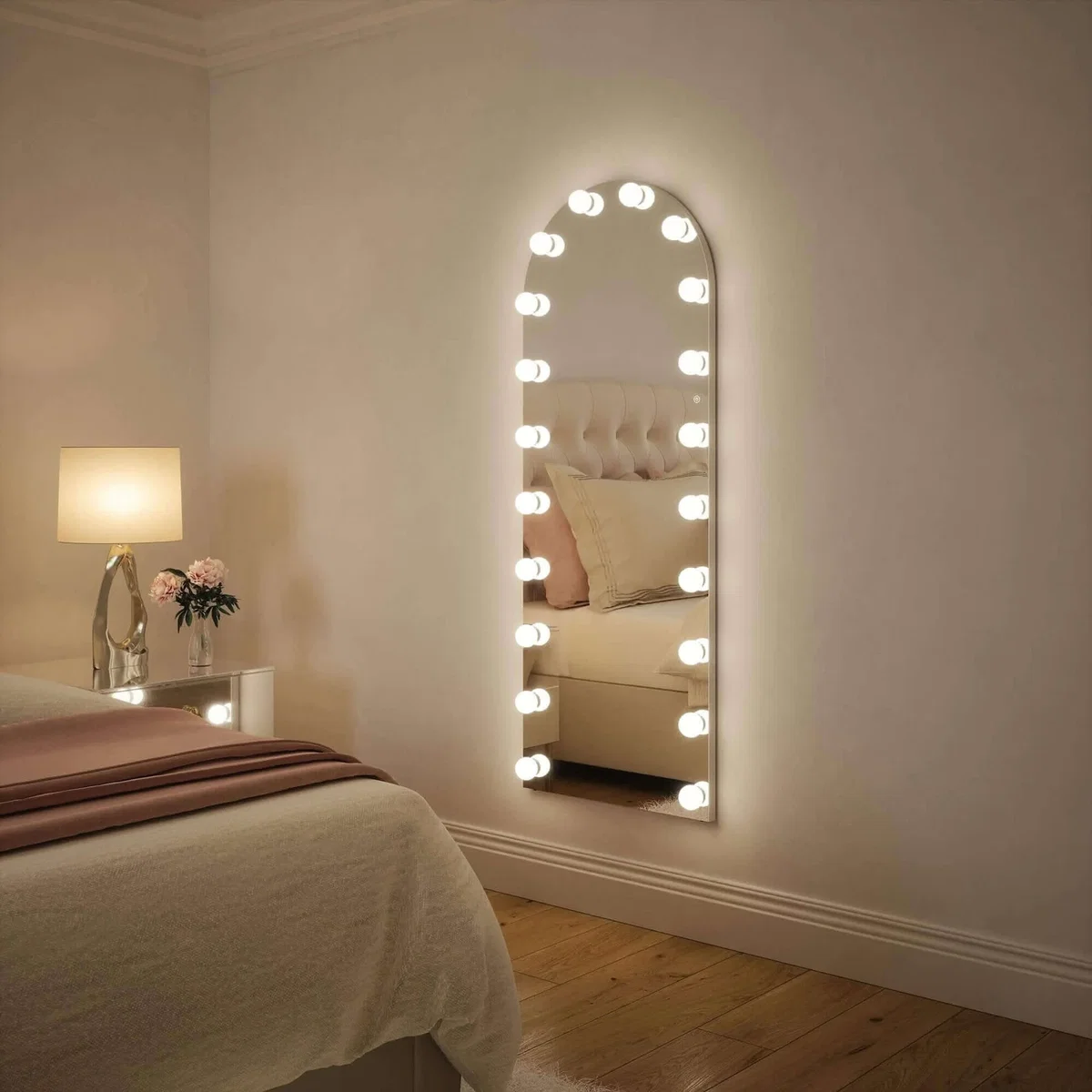 Angelina Full Length Arch Hollywood Mirror 160 x 60cm – image 6
