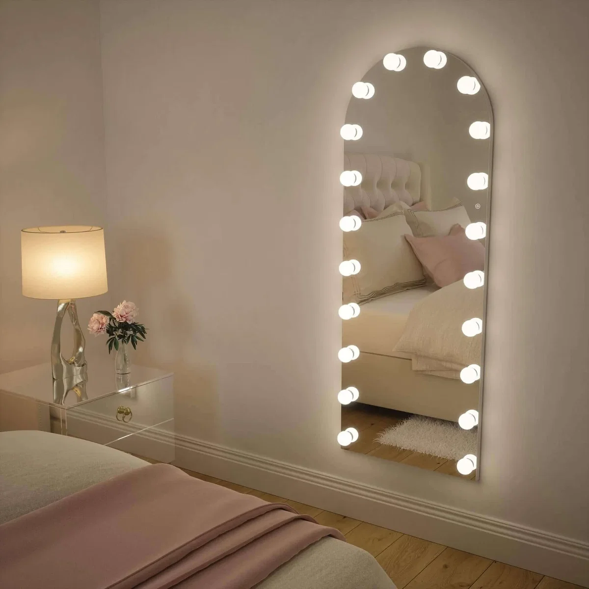 Angelina Full Length Arch Hollywood Mirror 160 x 60cm – image 7