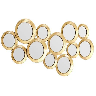Gold Finish Wall Mirror – image 2