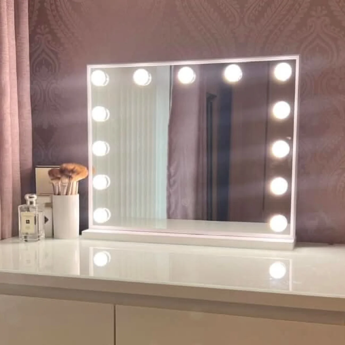 Margot Small Hollywood Mirror 50x42cm – image 11