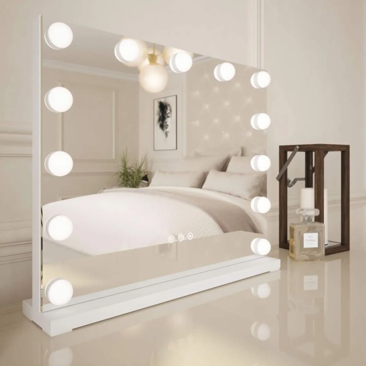 Margot Small Hollywood Mirror 50x42cm – image 1