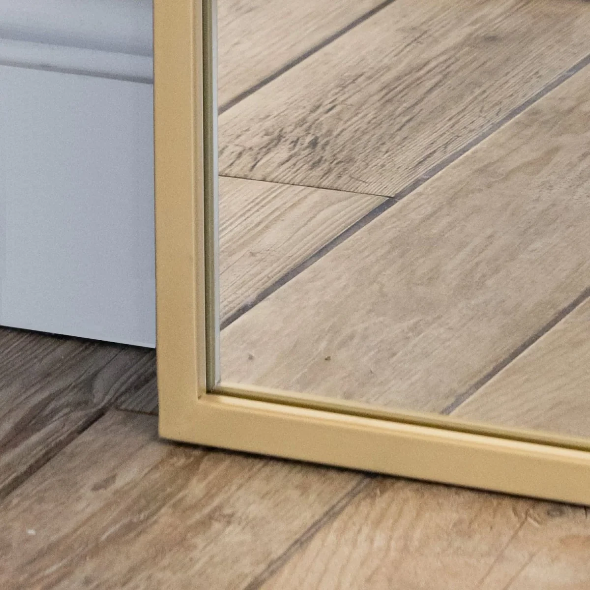 Akiko - Full Length Gold Metal Arched Mirror - 200cm x 120cm – image 6