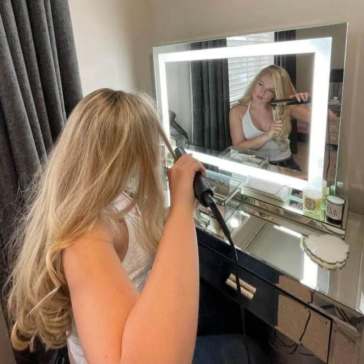 Hollywood Crystal Pro Mirror 80x60cm – image 4