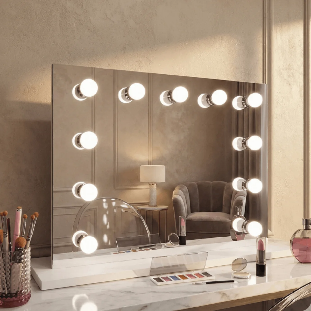 Hepburn Hollywood Mirror 80x60cm β image 2