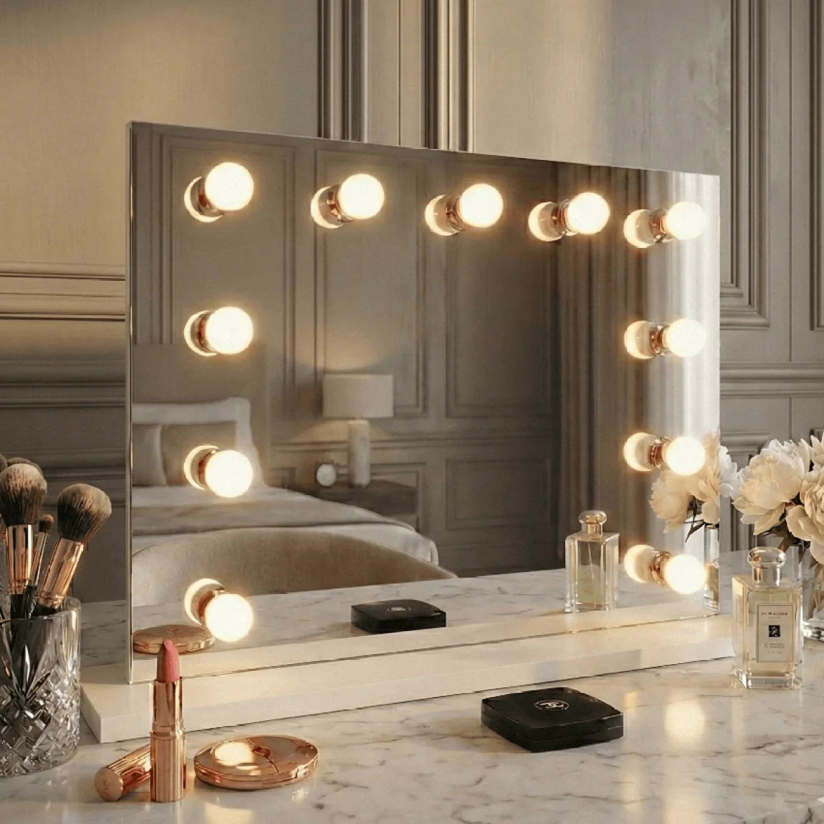 Hepburn Hollywood Mirror 80x60cm β image 1