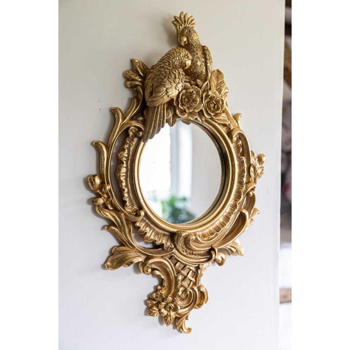 Gold Parrot Mirror – image 5