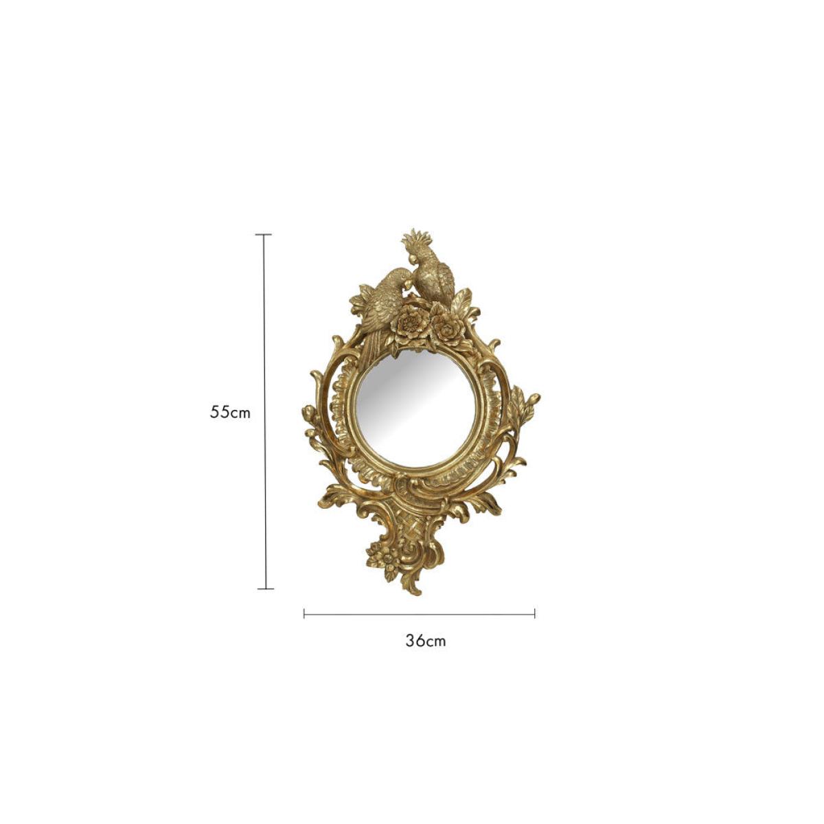 Gold Parrot Mirror – image 8