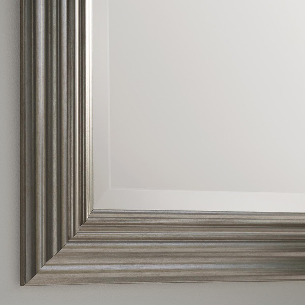 Silver Champagne Rectangular Mirror - Champagne / 76cm – image 2
