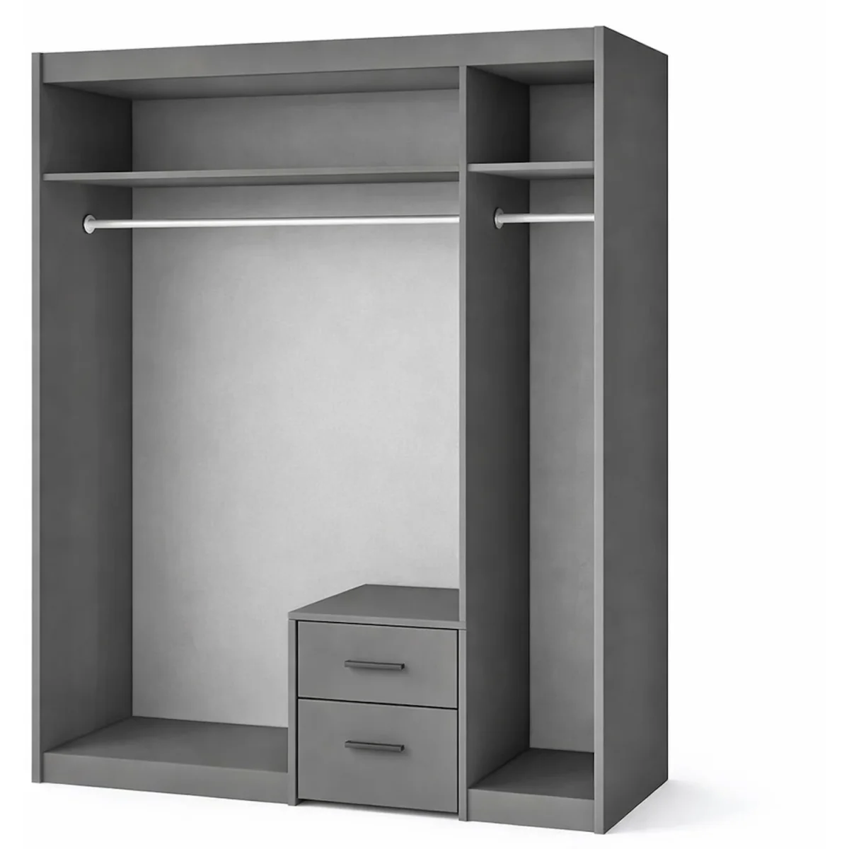 Osaka 3 Door 2 Drawer Mirror Oak - Oak – image 2