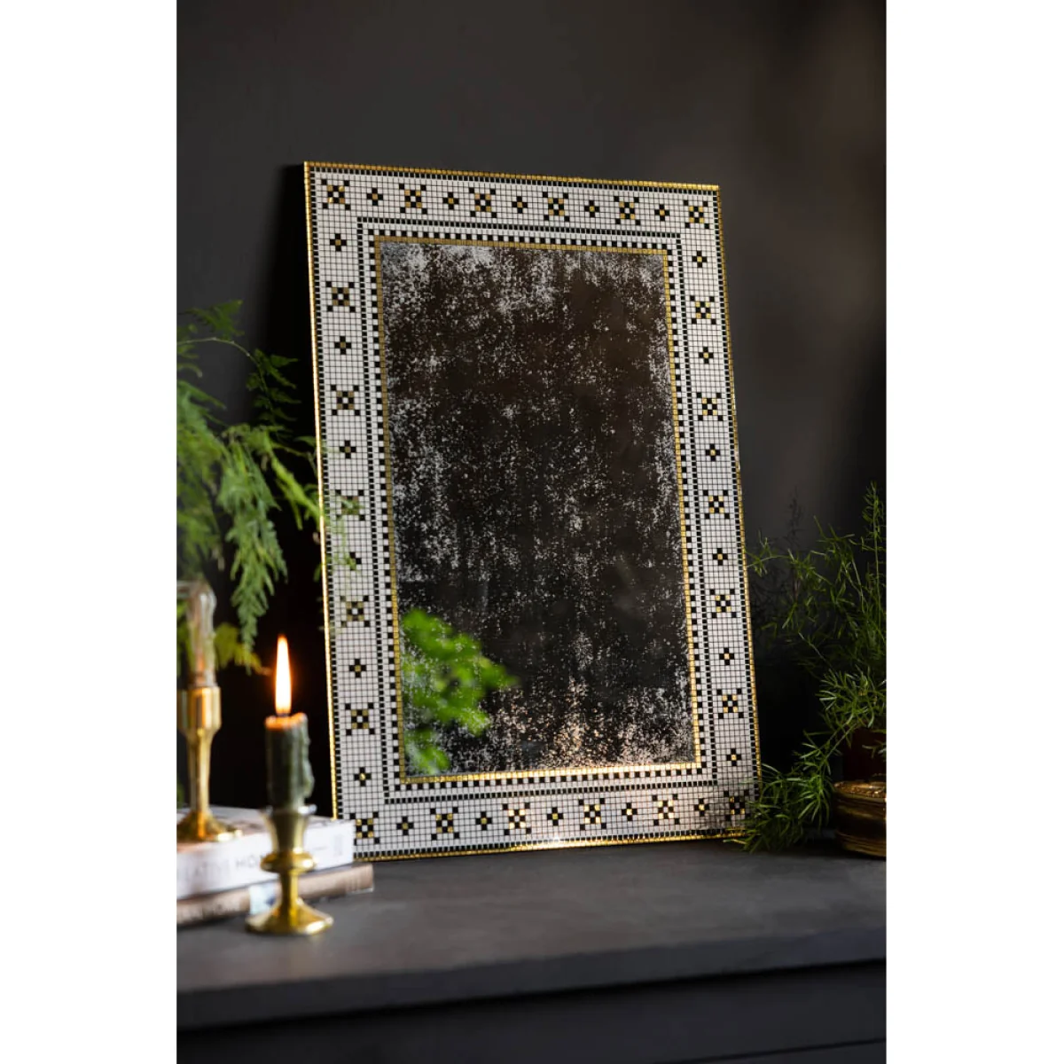 Stunning Mosaic Tile Wall Mirror – image 2