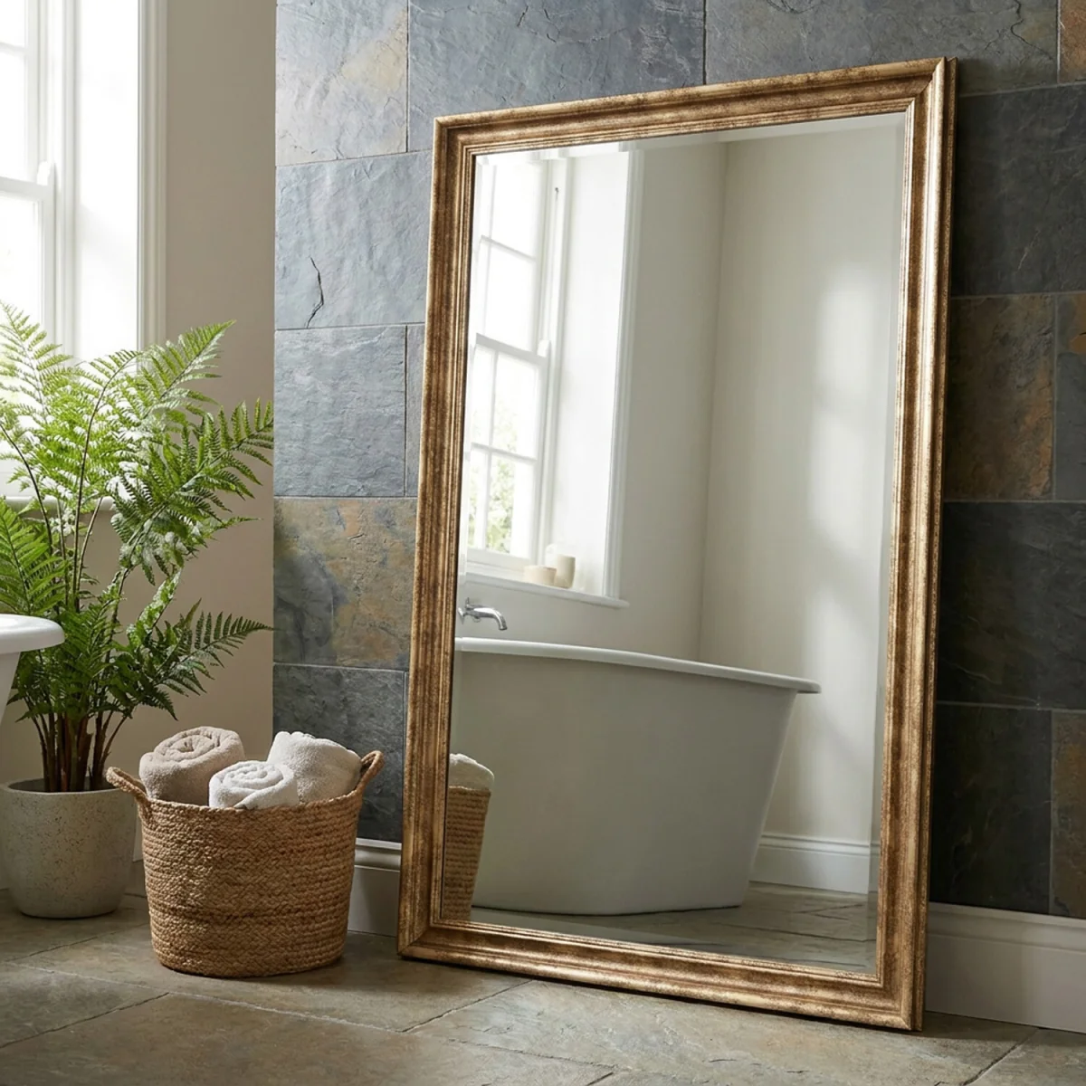 Maison Antique Bevel Mirror - Gold – image 6