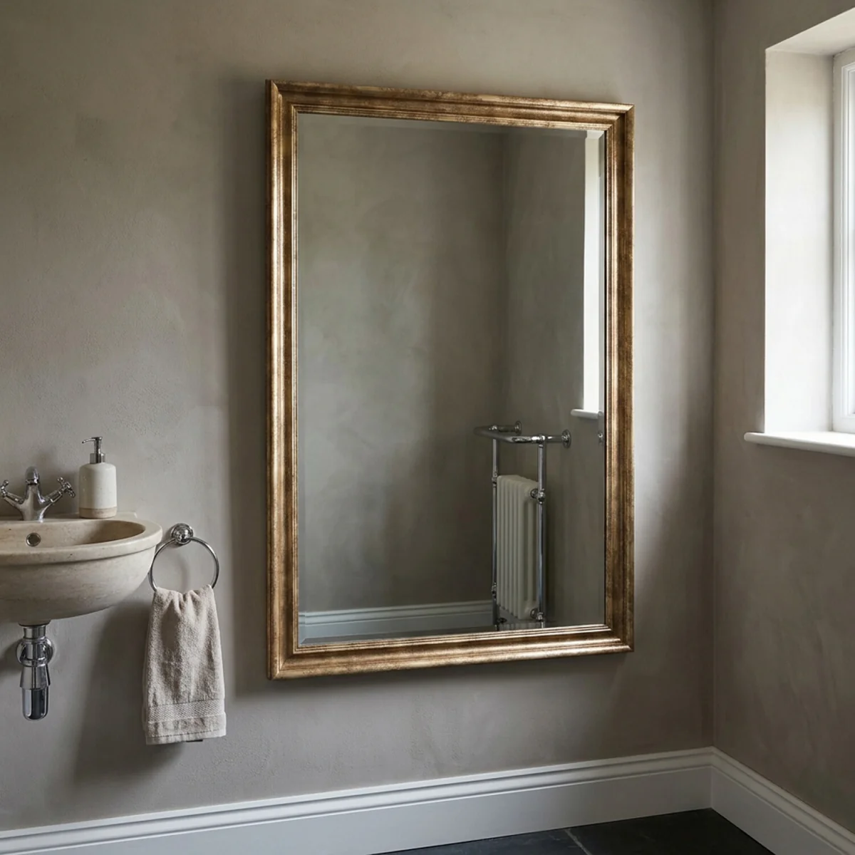 Maison Antique Bevel Mirror - Gold – image 7