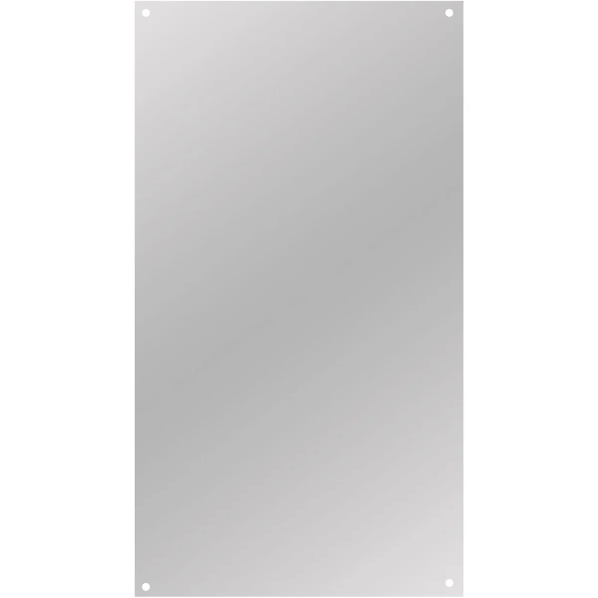 Frameless Rectangle Mirror 450 x 600mm - Silver – image 2