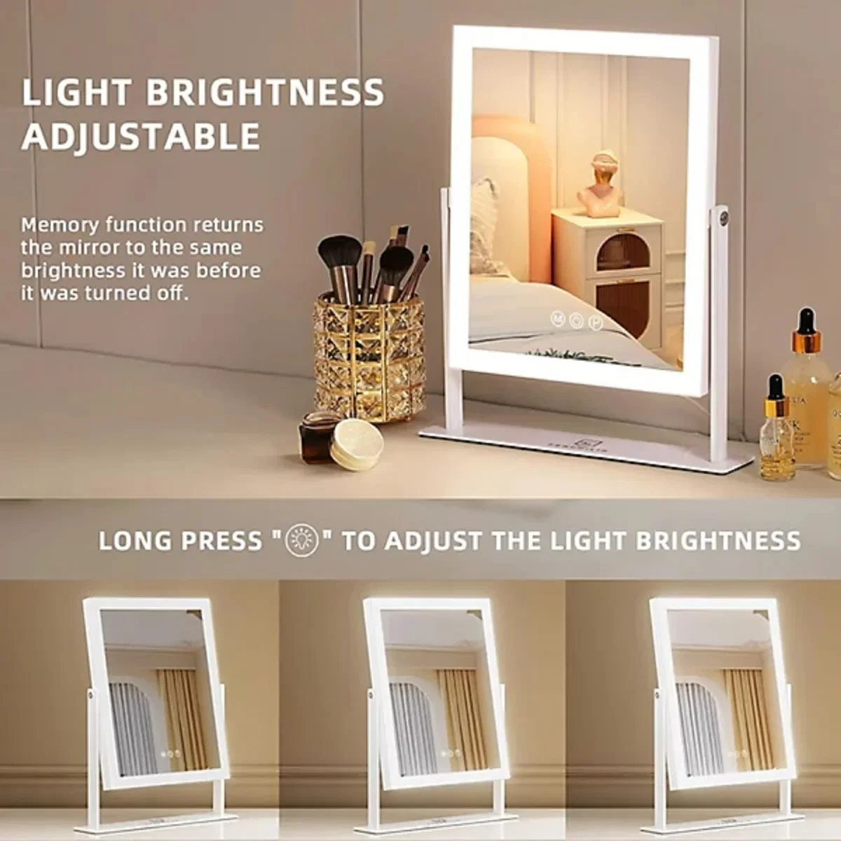 Unbrand LED Vanity Mirror E - white – image 5
