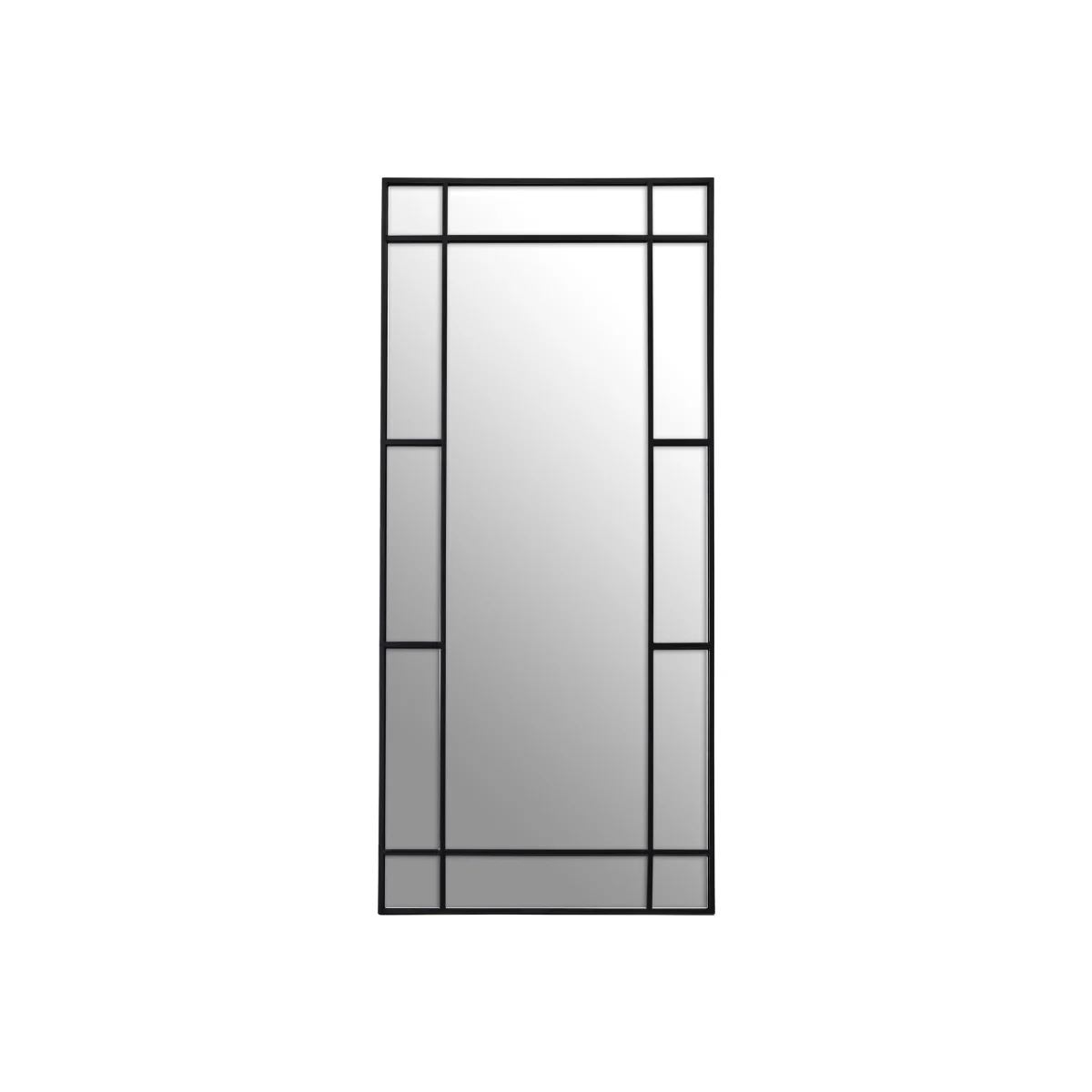 Tiana Floor Standing Mirror Black Frame - Black – image 1