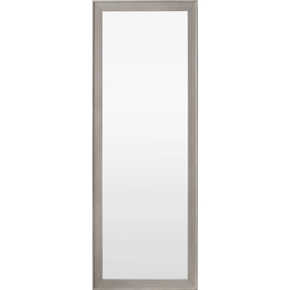 Woven Rope Effect Lean-To Mirror - Grey – image 2