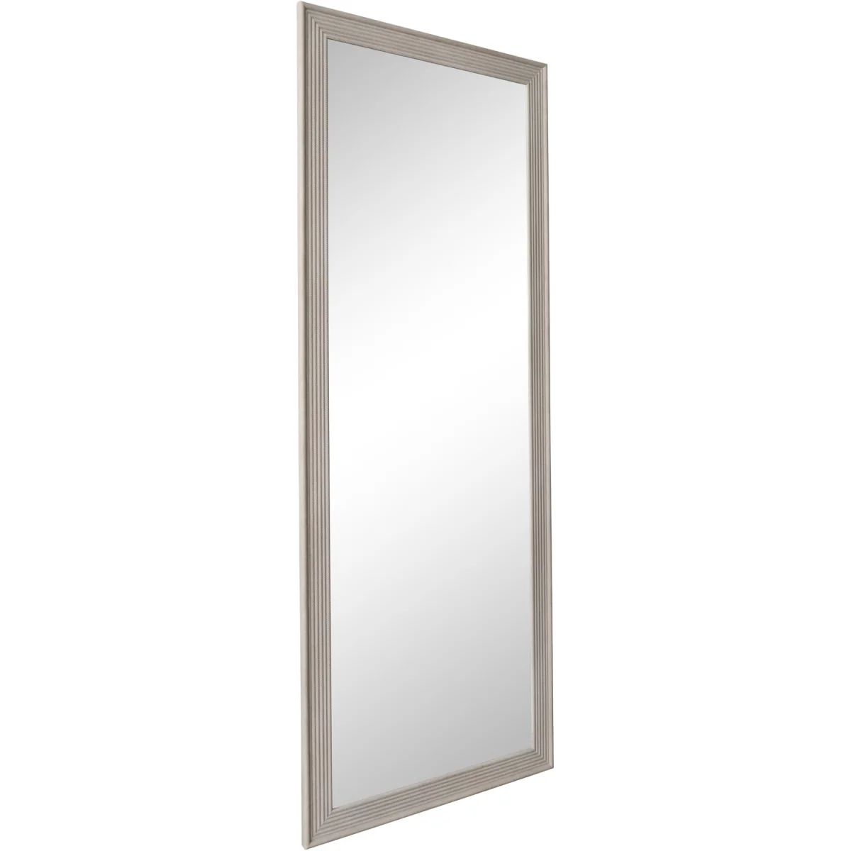 Woven Rope Effect Lean-To Mirror - Grey – image 3