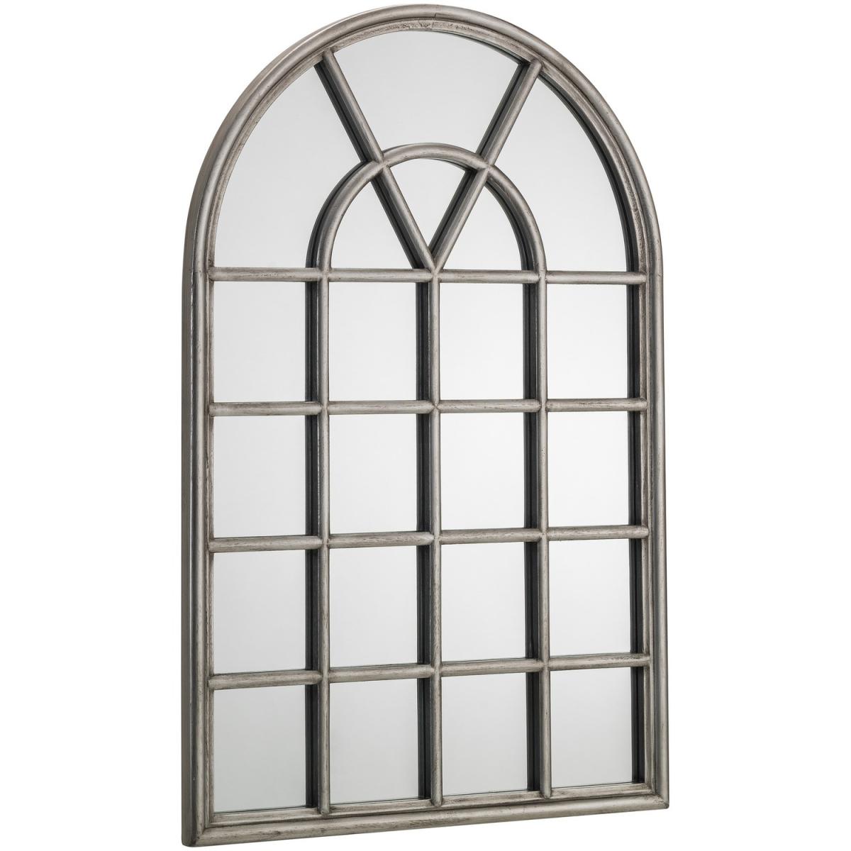 Opus Pewter Window Mirror - Grey – image 2