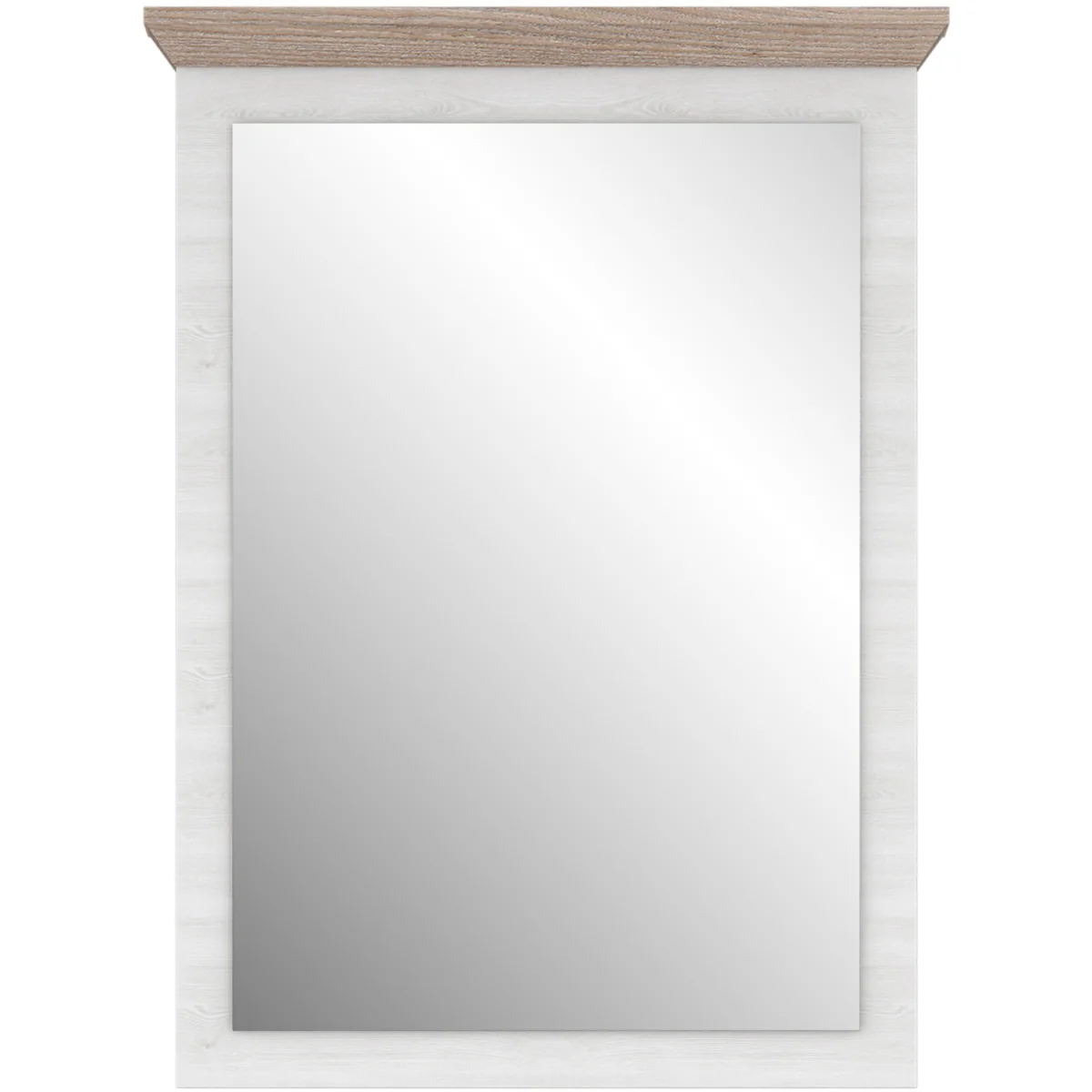Illopa Mirror in Oak Nelson/Snowy Oak - Oak Nelson & Snowy Oak – image 2