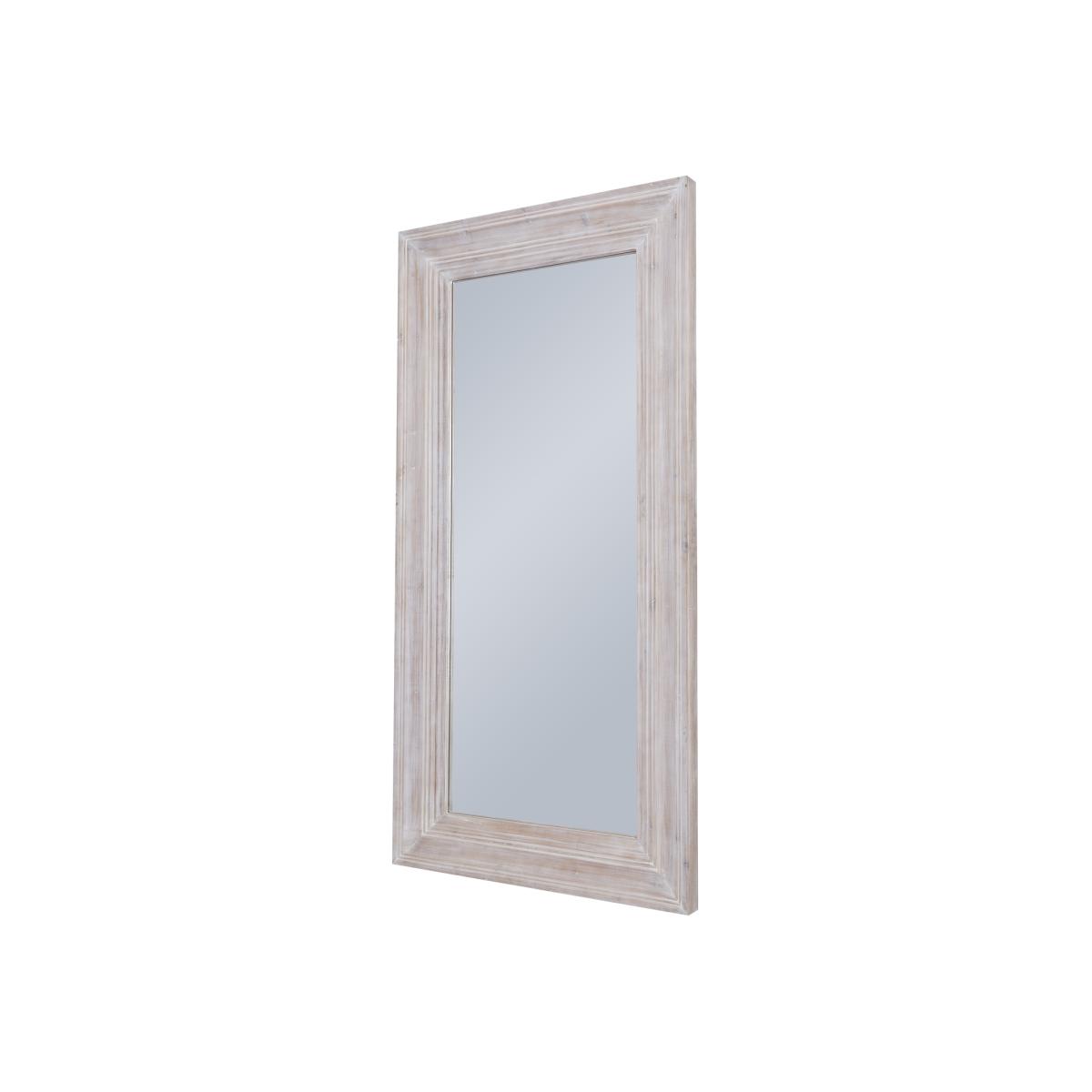 Harewood Large Rustic Elegance Mirror - White