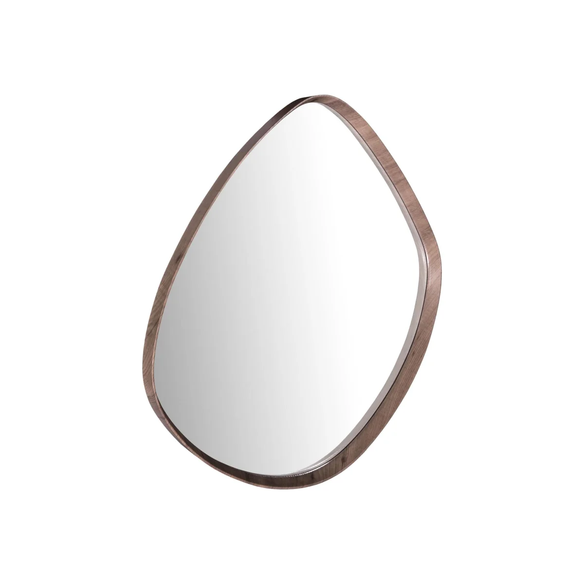 DAR Zuna Wall Mirror, Brown Pine Effect, 88 x 79 cm – image 1