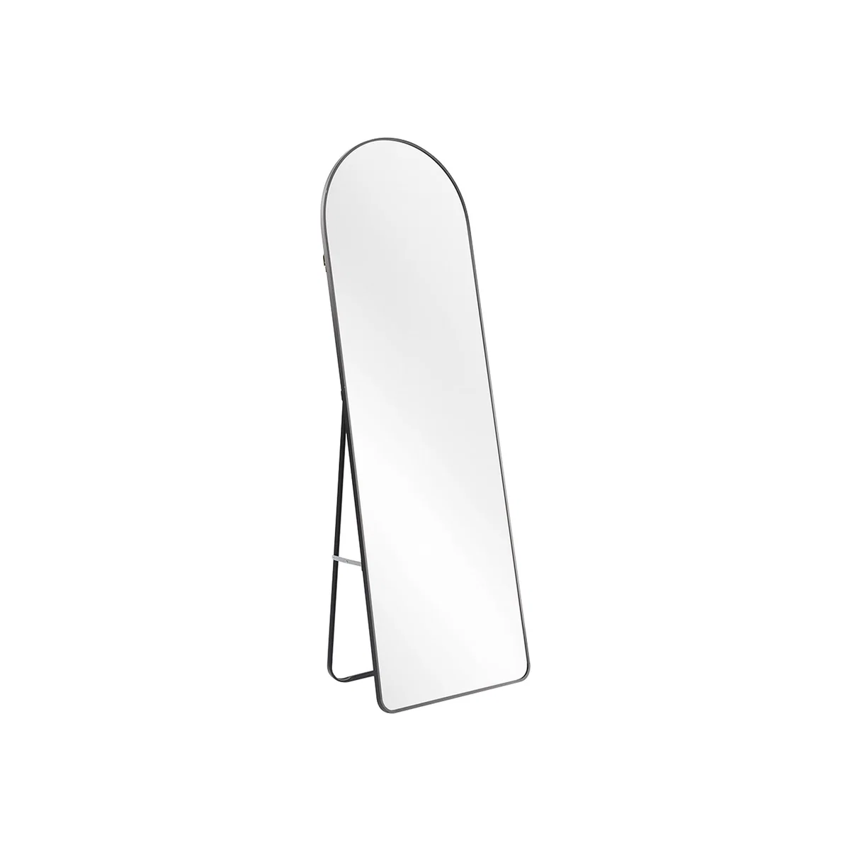 Metal Frame Full Length Mirror - Black
