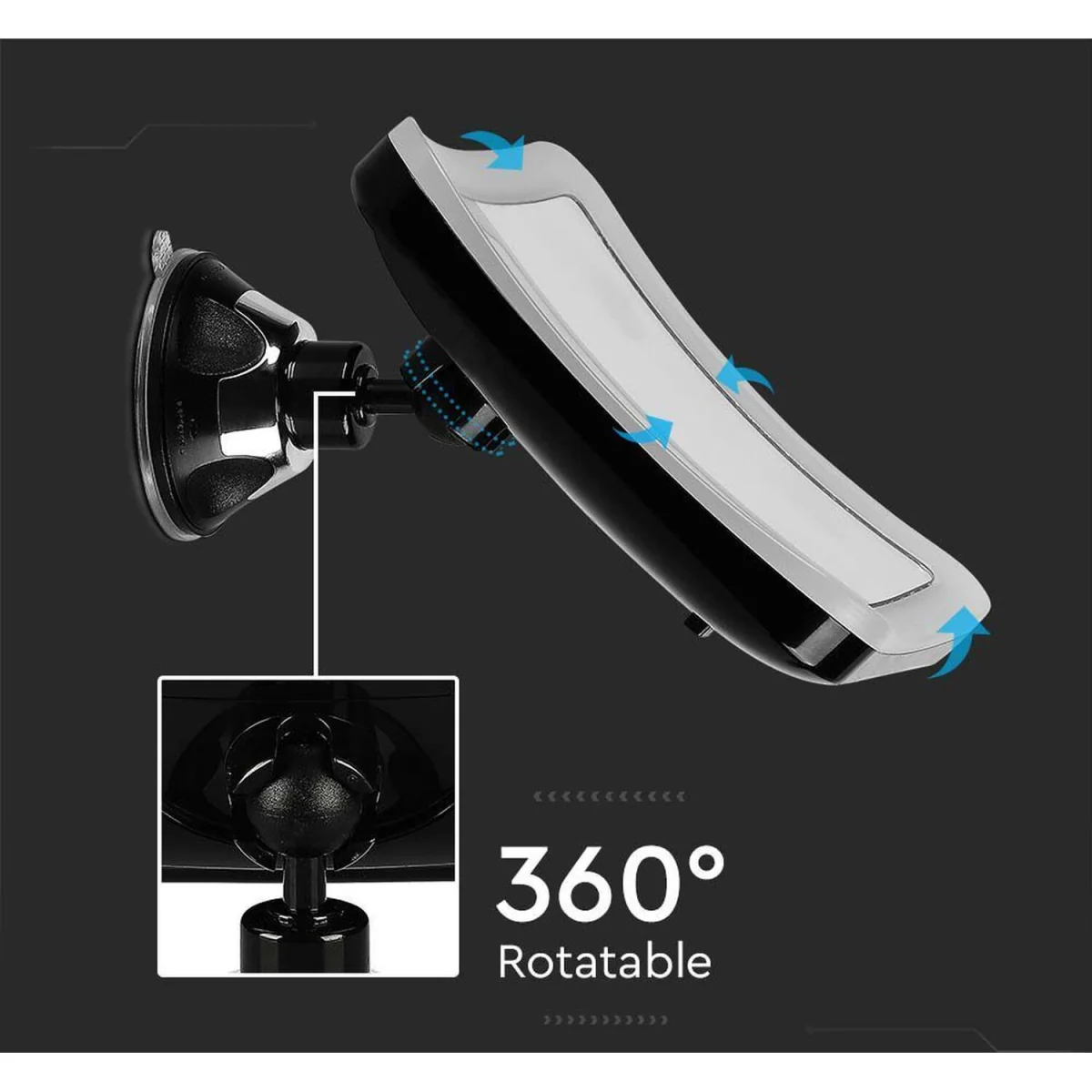 V-TAC LED Mirror Light - Black – image 4