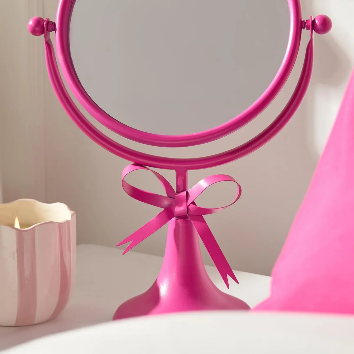 OHS Bow Swing Mirror - Hot Pink – image 2