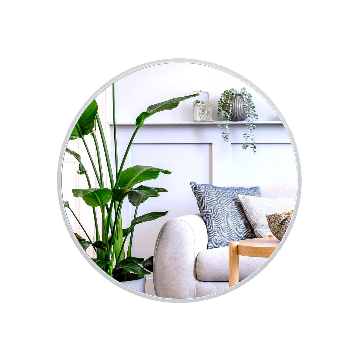 Round Mirror - silver