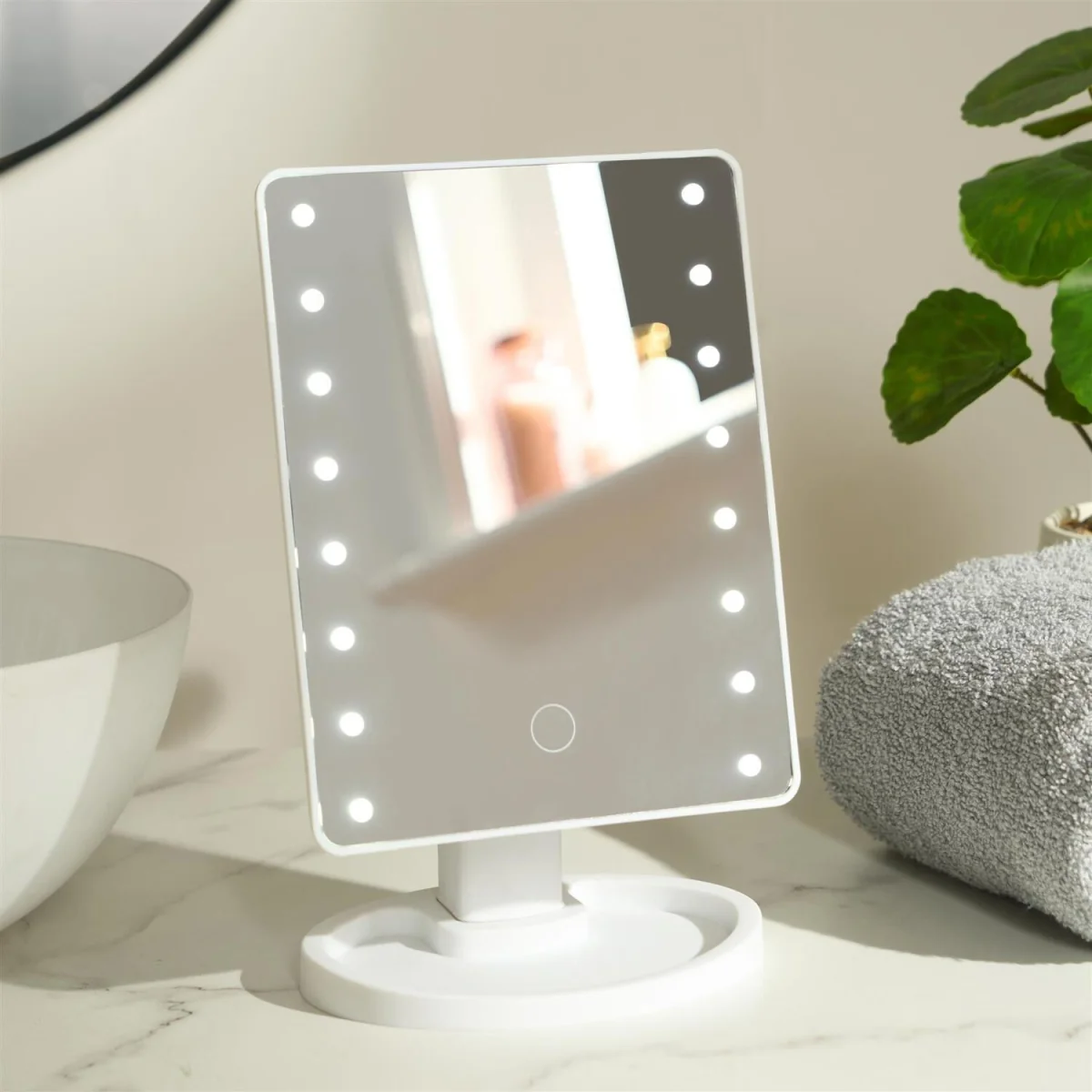 OHS LED Vanity Mirror - White – image 2