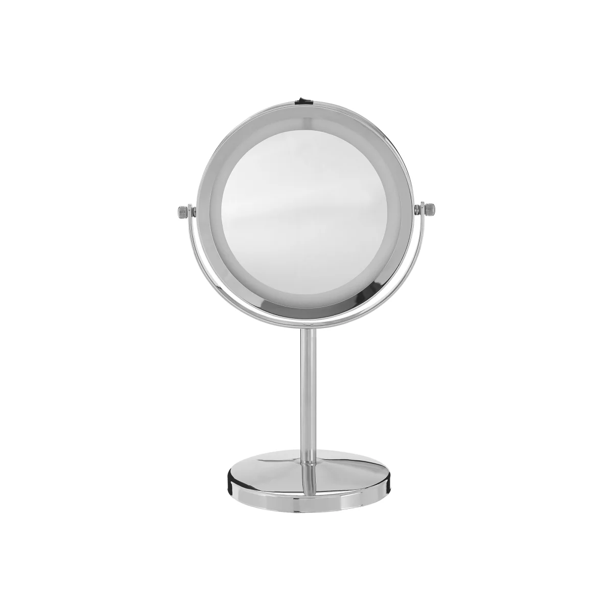 Clara Chrome LED Table Mirror