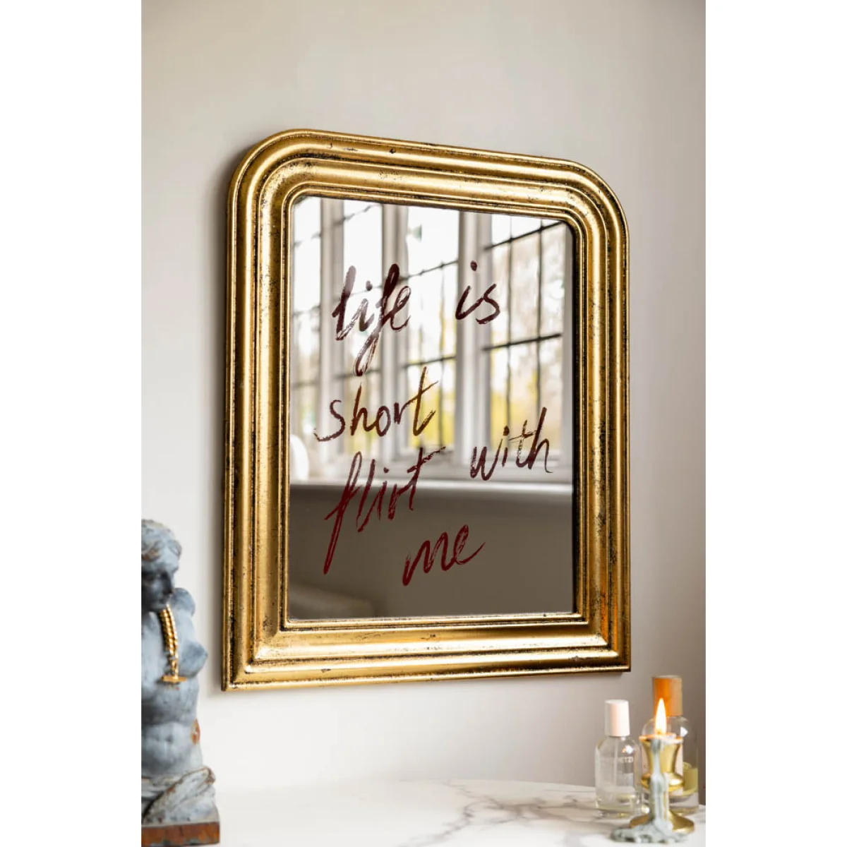 Life Is Short, Flirt With Me Mirror – image 3