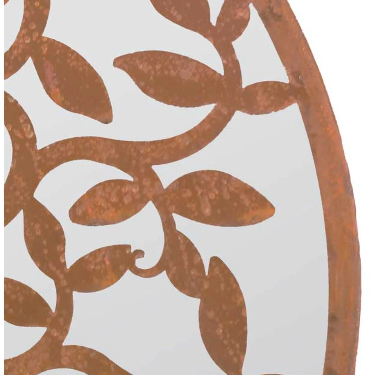 MirrorOutlet Tree Design Round Garden Mirror 60 x 60 CM - Brown – image 3