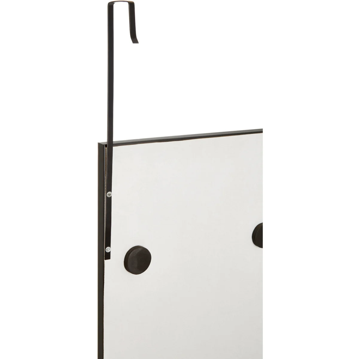 Mize Over Door Grey Plastic Frame Mirror - Grey – image 2
