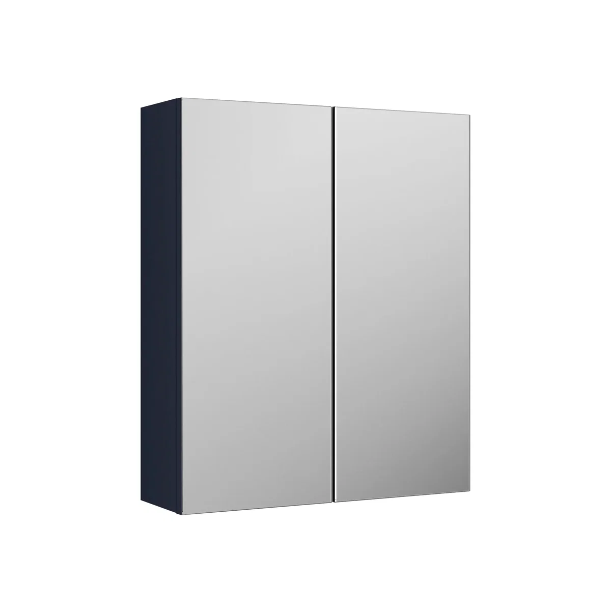 Balterley Mirror Unit - 600mm - Midnight Blue - Indigo Blue – image 1