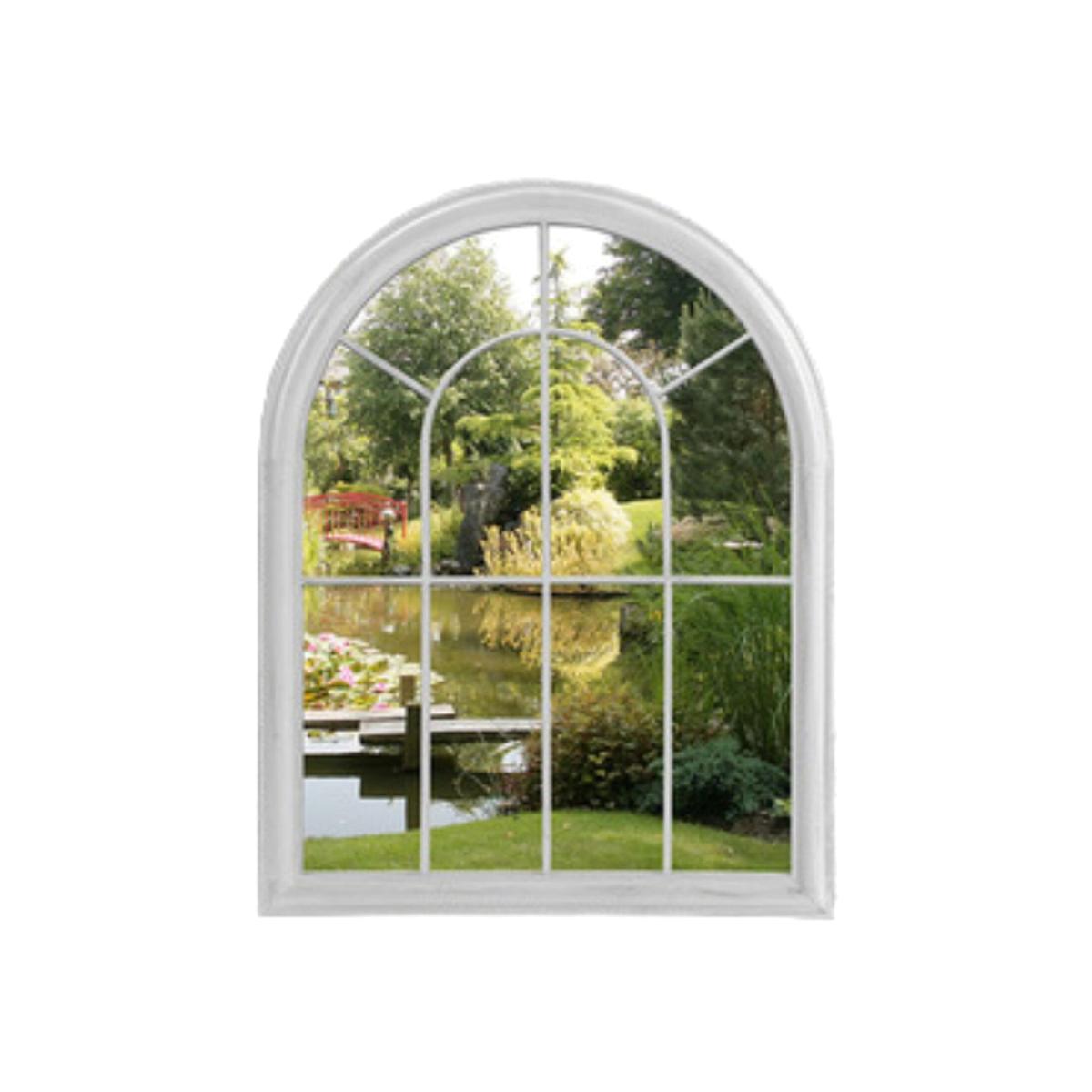 Suntime Window Mirror - White
