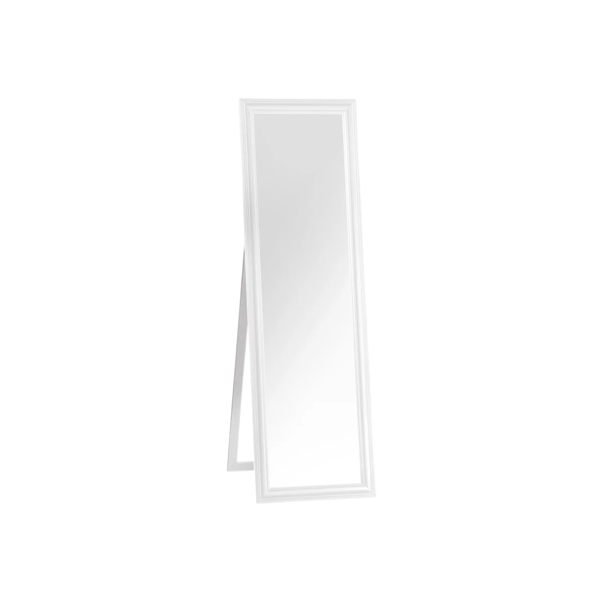 Urban White Floor Standing Mirror - White – image 1