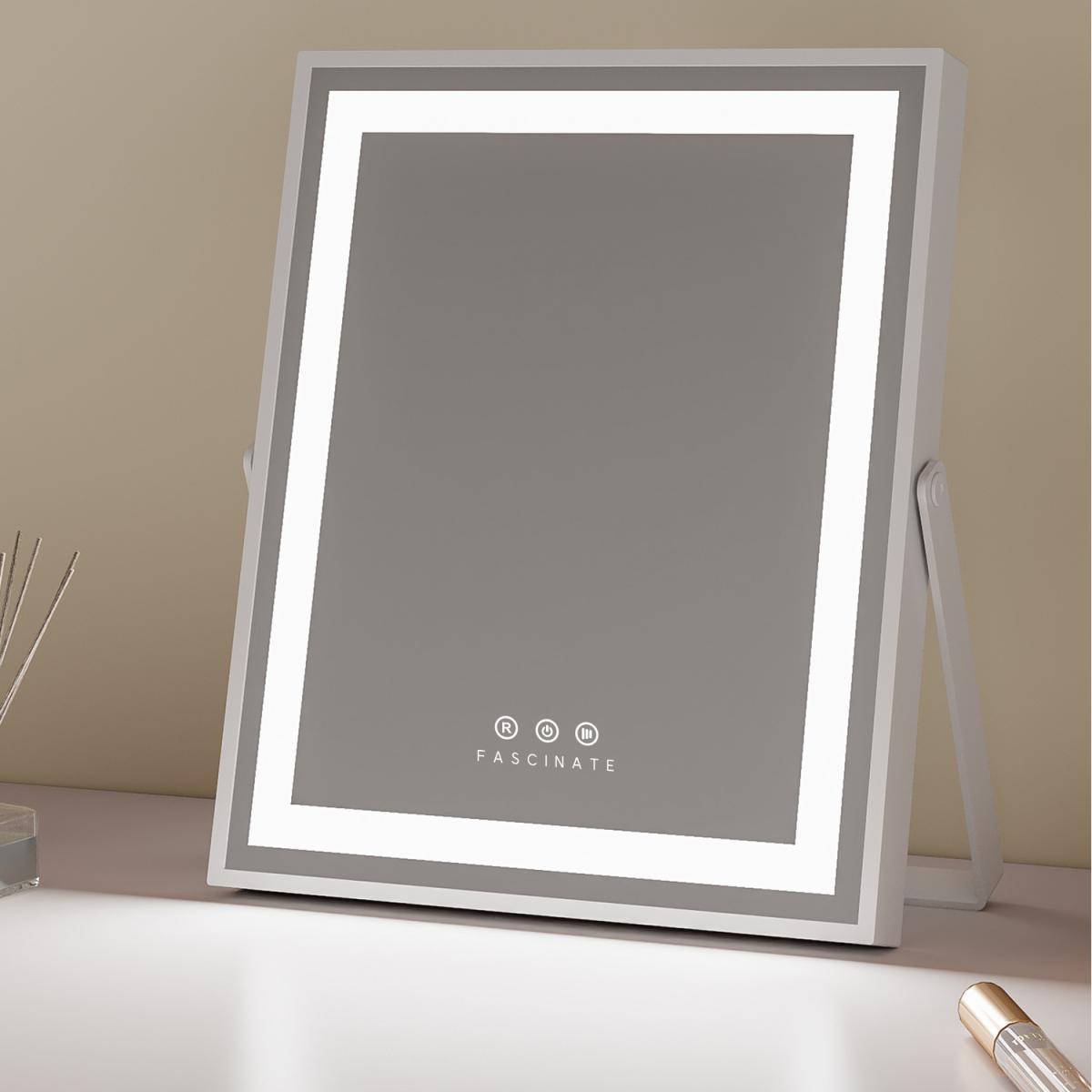 FASCINATE 360 Hollywood LED Vanity Mirror - White