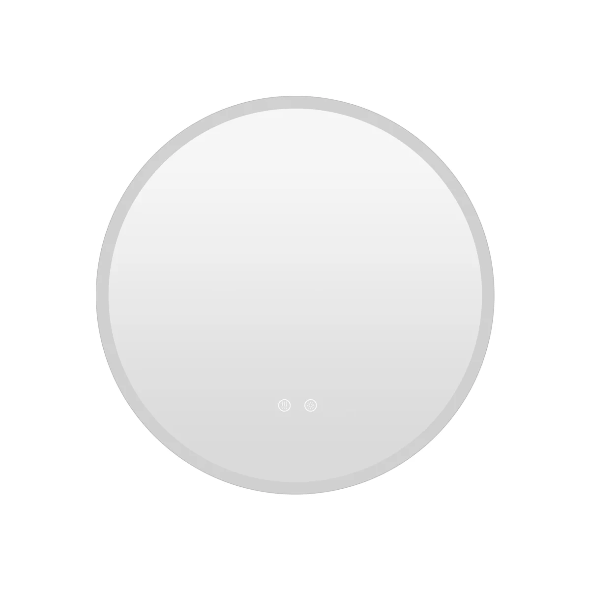 Wall mounted Backlit Vanity Makeup Mirror with Light - Silver – image 1