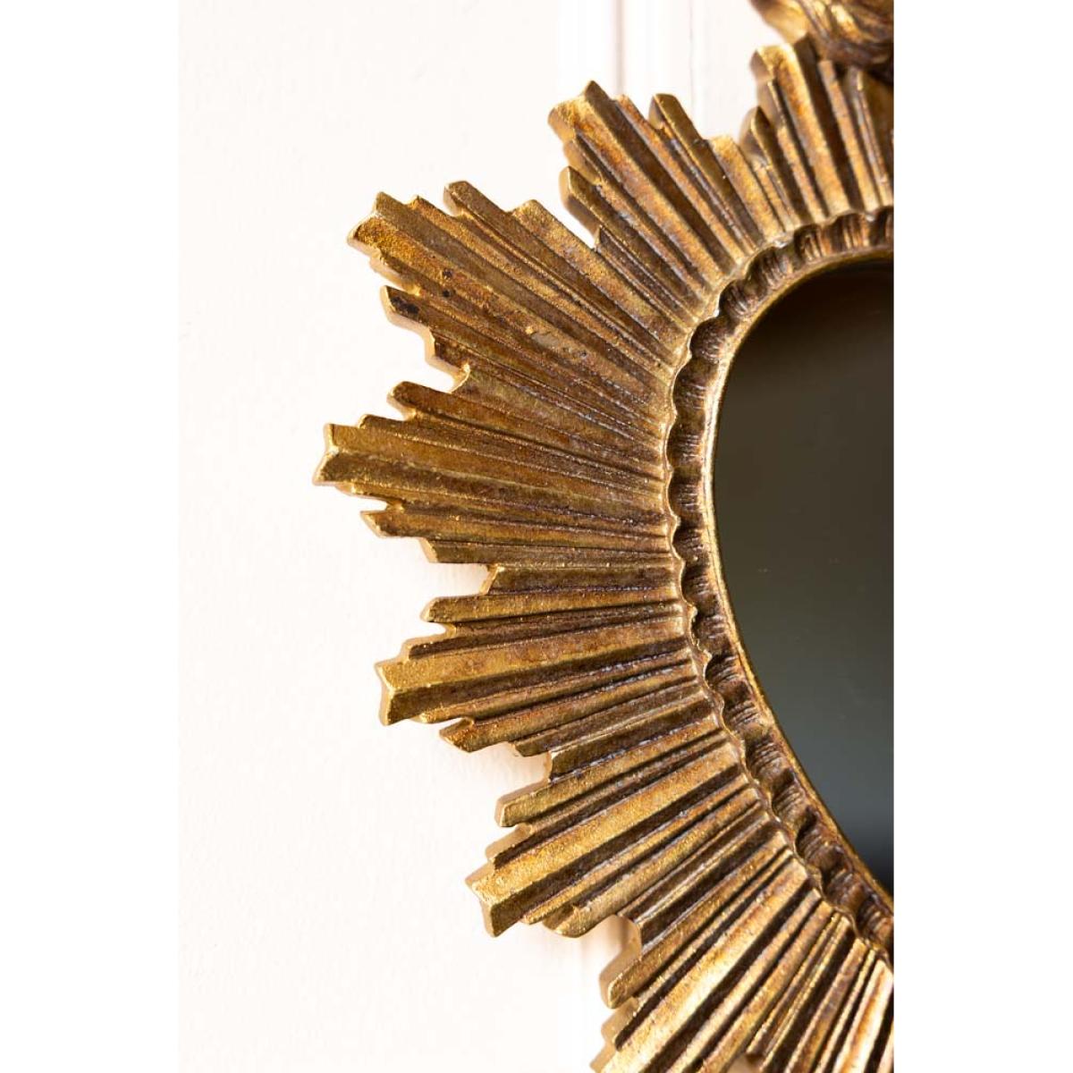 Gold Milagro Sacred Heart Mirror – image 4