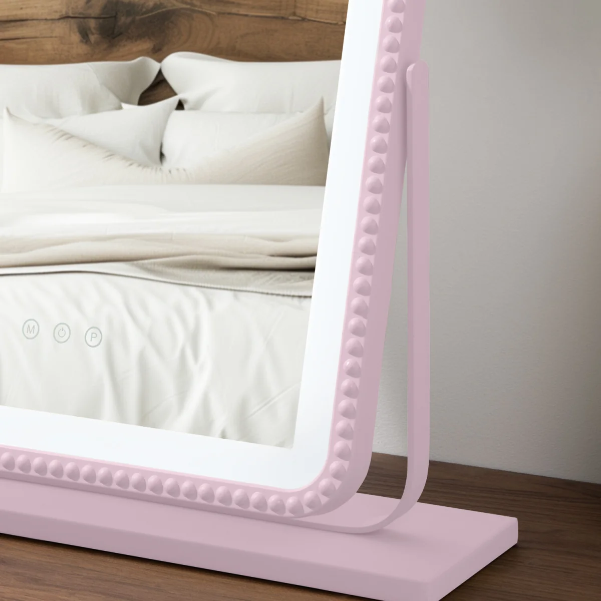 Bobble Arch LED Vanity Mirror - Light Pink – image 2